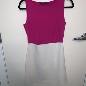 Zara Dress - Pink&White - Size S